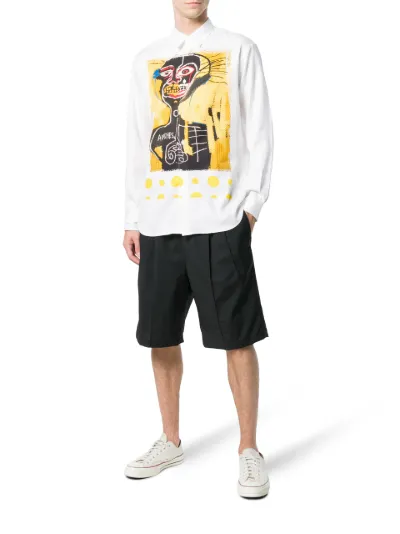 Jean-Michel Basquiat printed shirt 