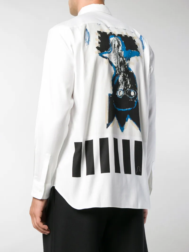 comme des garcons shirt x jean-michel basquiat