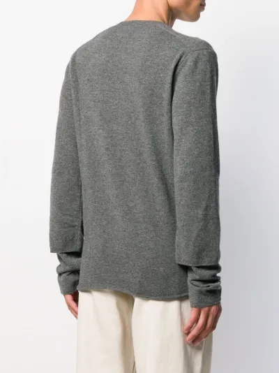 layered shirt jumper
