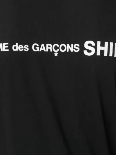 comme des garcons black long sleeve t shirt