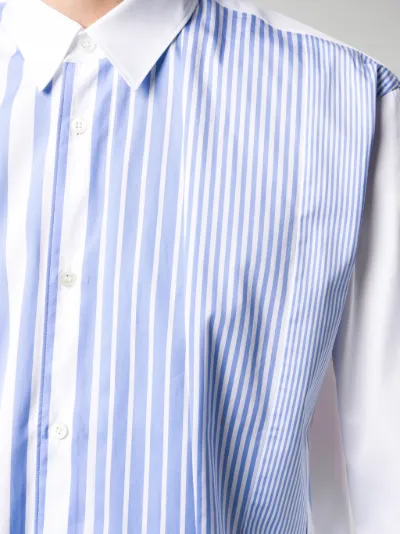 comme des garcons long sleeve striped mens