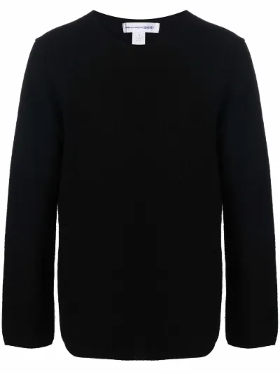 T-Shirt a manica lunga Comme Des Garçons PLAY bianca con cuore rosso e  loghi | H-Brands