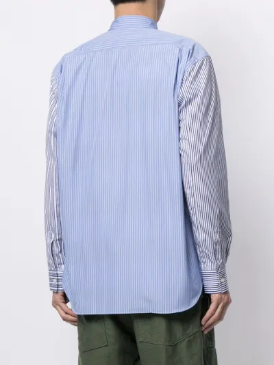comme des garcons patchwork shirt