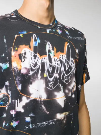 comme des garcons neon shirt