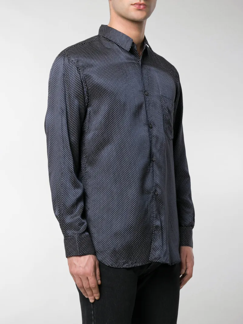 comme des garcons dot shirt