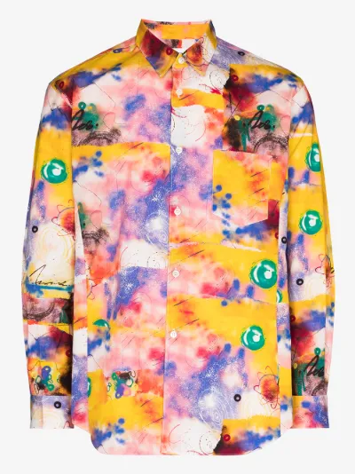 comme des garcons shirt button up