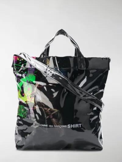 comme des garcons pvc tote