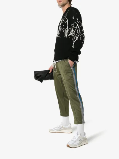 comme des garcons sweatpants