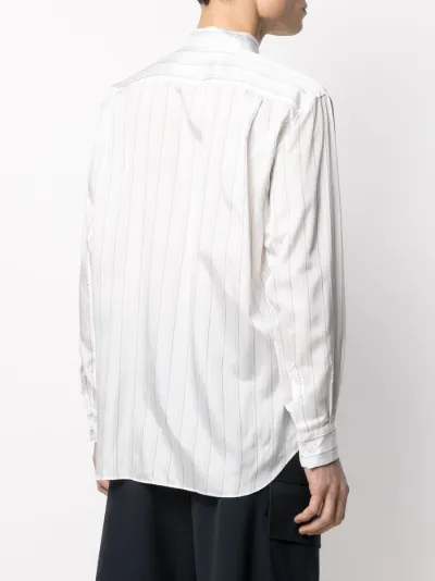 comme des garcons shirt striped long sleeve