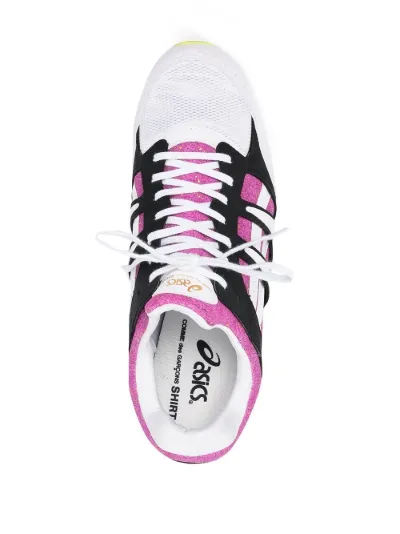 comme des garcons pink sneakers