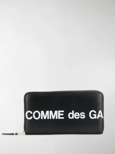 comme de garcon zip around wallet
