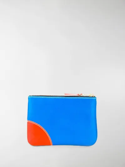 comme des garcons fluorescent wallet