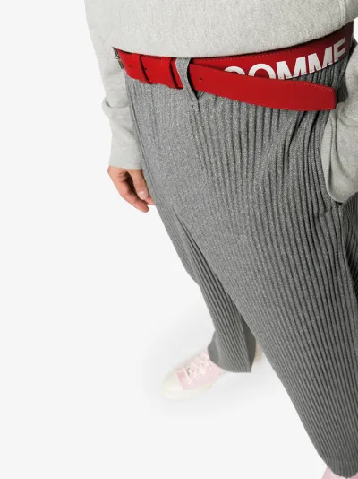 comme des garcons belt red