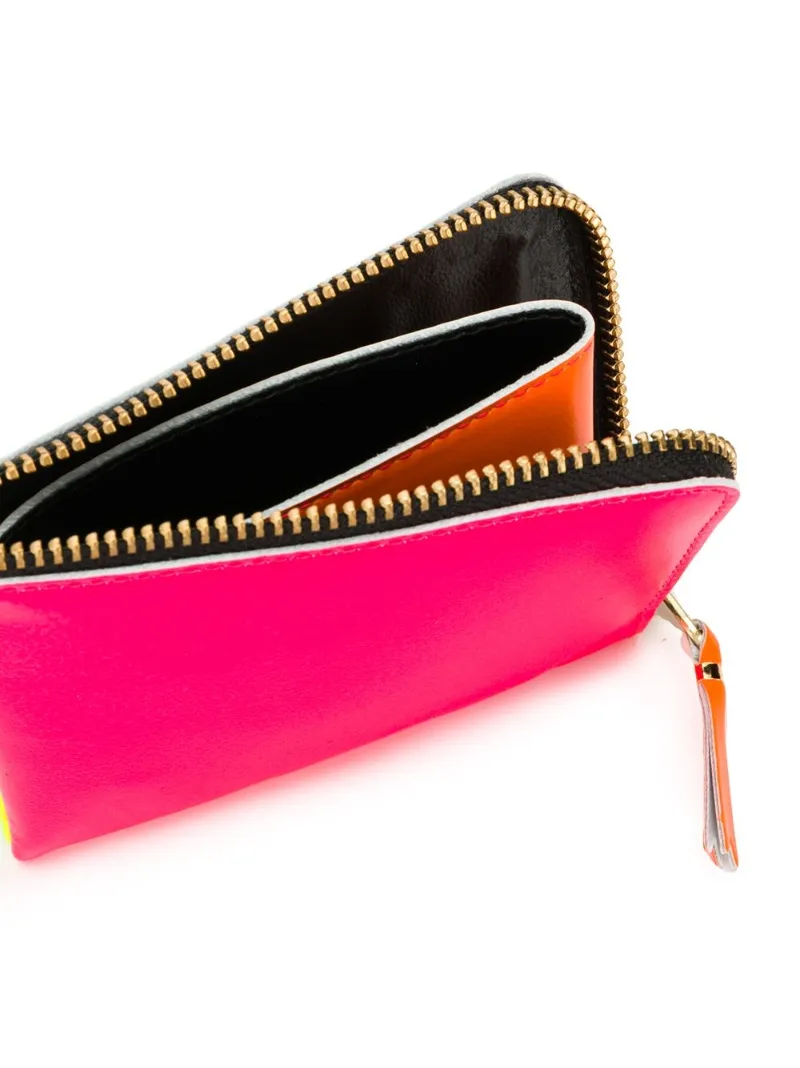 comme des garcons zip wallet small