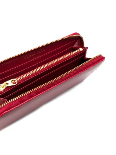 comme des garcons wallet zip around