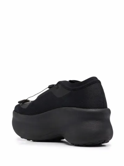 comme de garcons platform sneakers