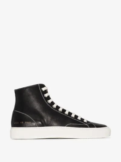 black high top common projects