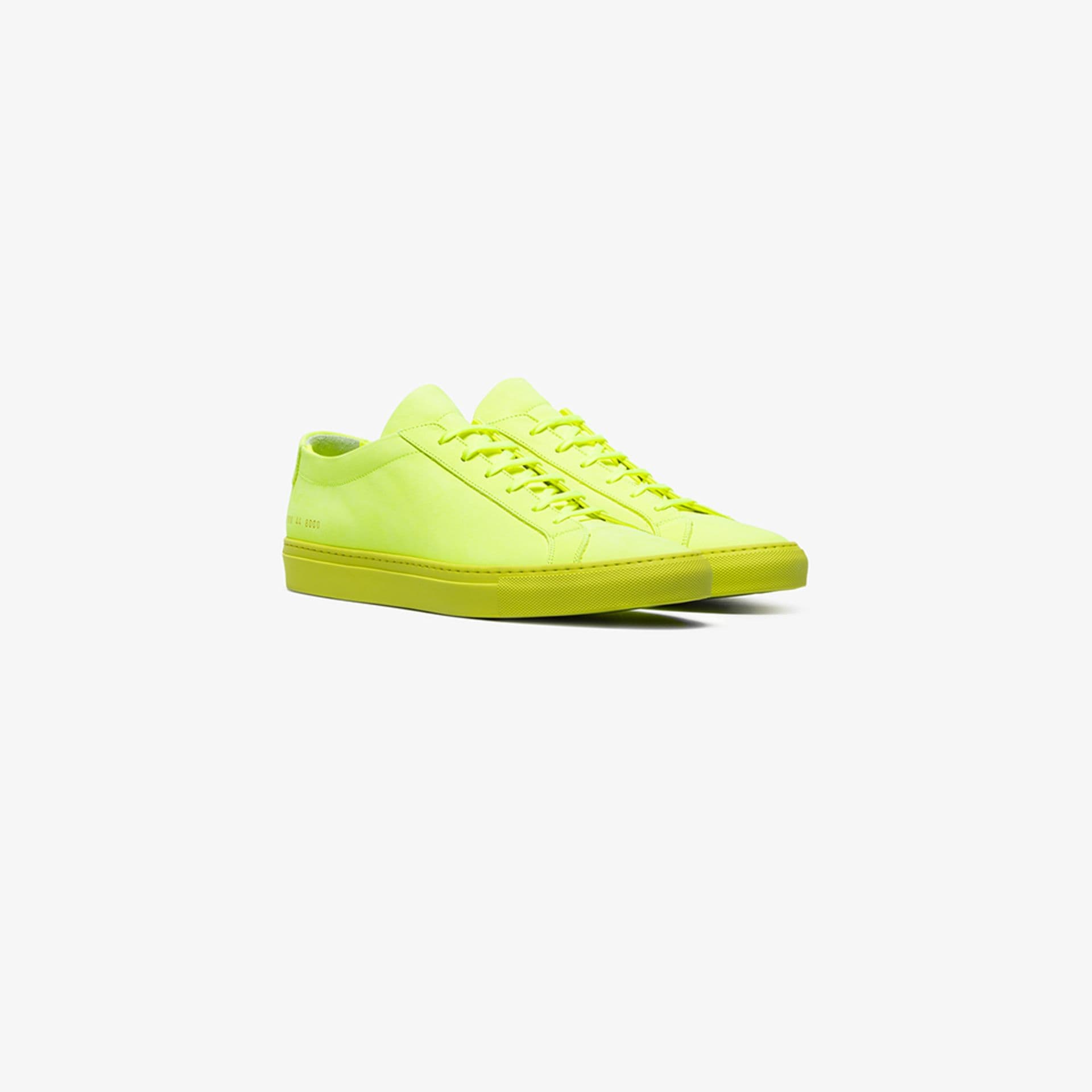 common projects neon yellow