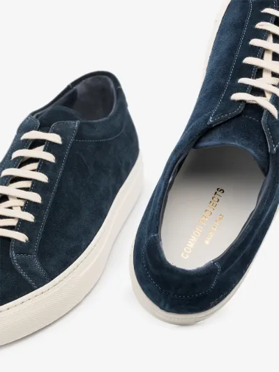 navy suede common projects