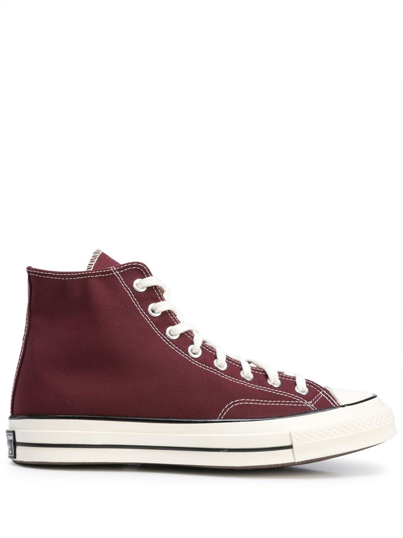 red and brown converse