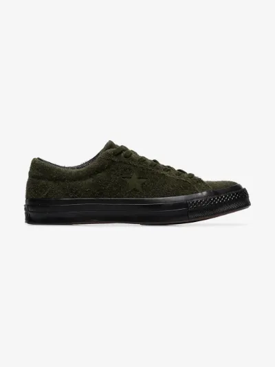 converse one star dark green