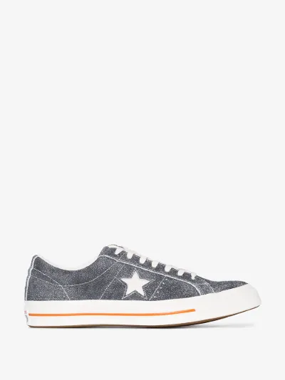 low top grey converse