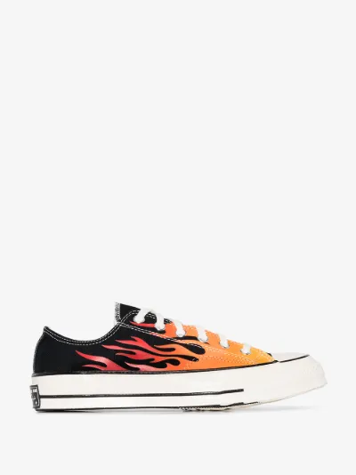 multicoloured converse