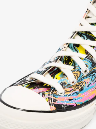converse high tops multicolor