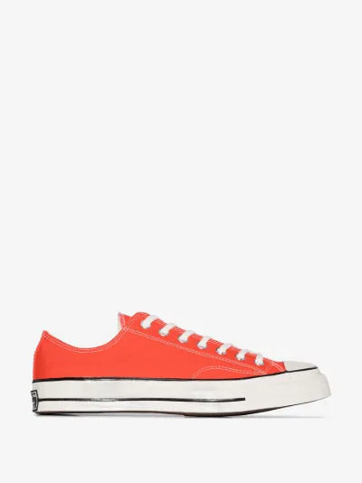 orange low top converse