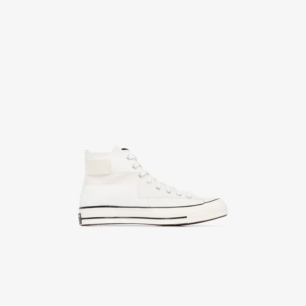 converse white monochrome high top