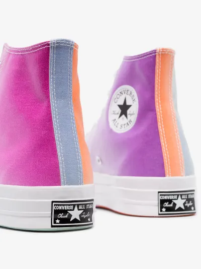 lilac converse high tops