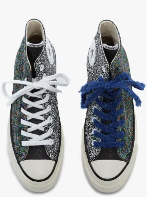 multi glitter converse