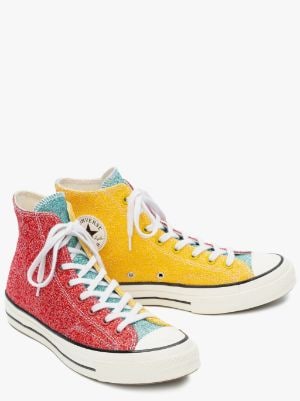 converse red yellow blue