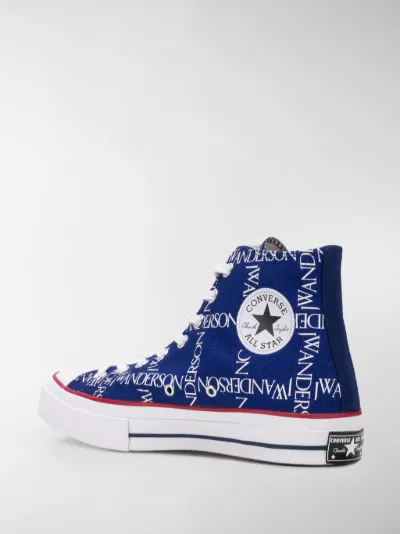converse chuck taylor high tops blue