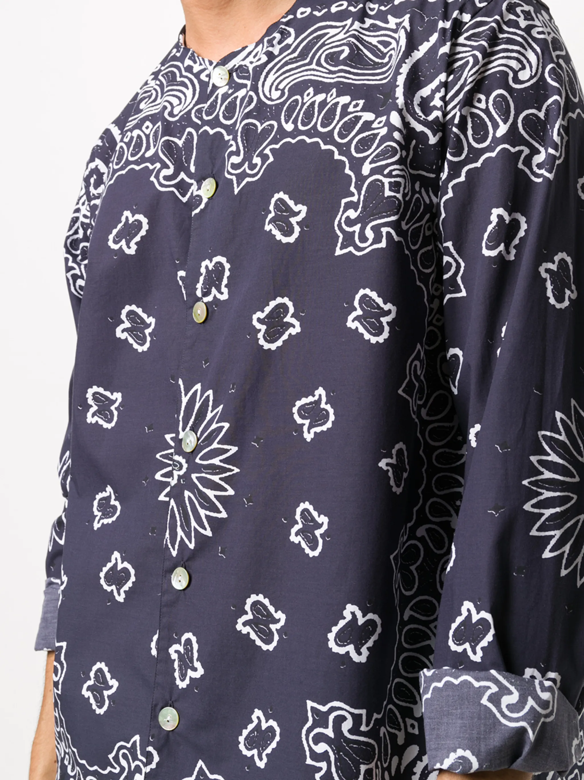 bandanaprint cotton shirt Costumein