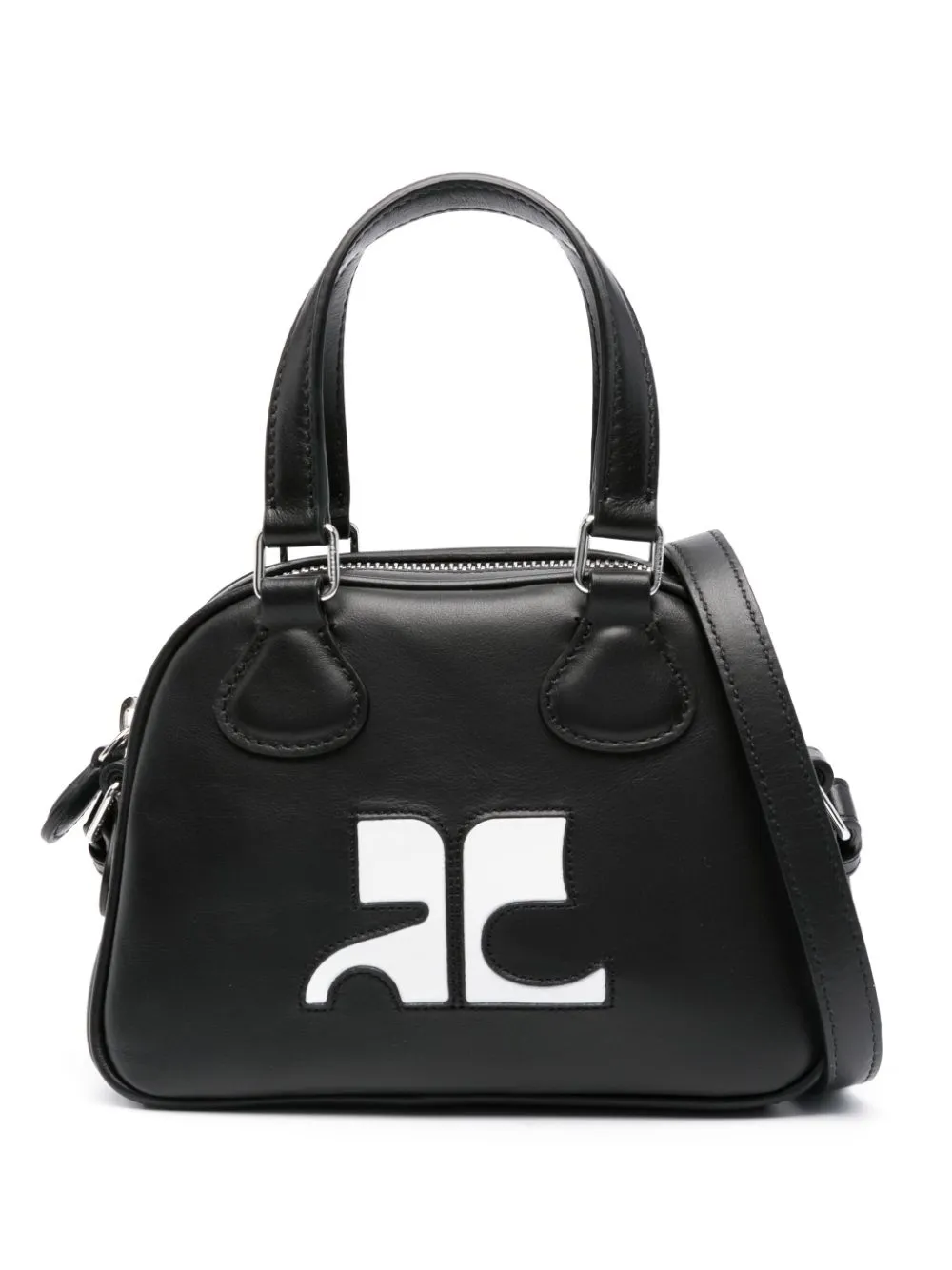 Courreges Bowling leather mini bag Eraldo SB