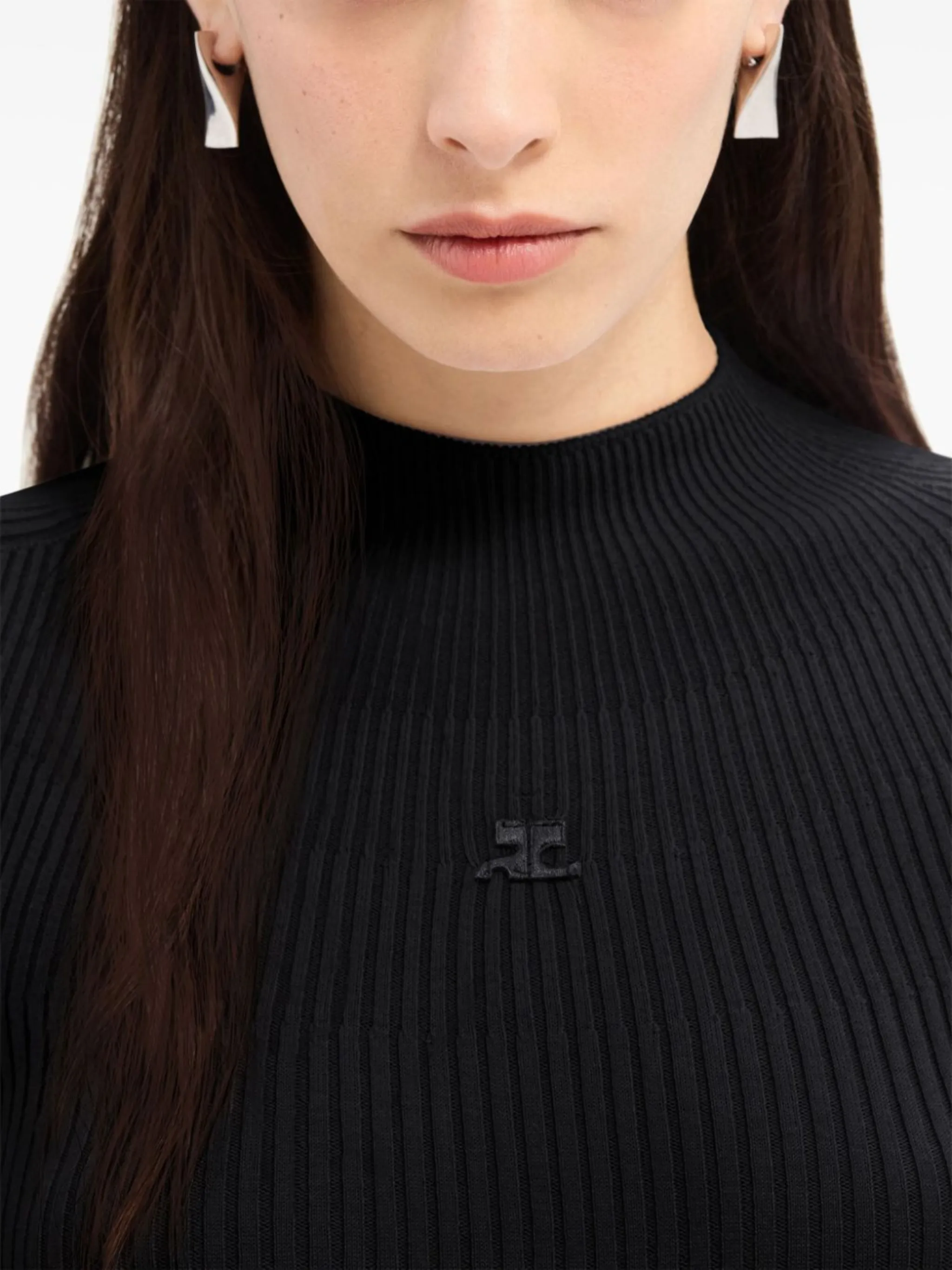 Courrèges geometric-shape earrings | Eraldo.com US