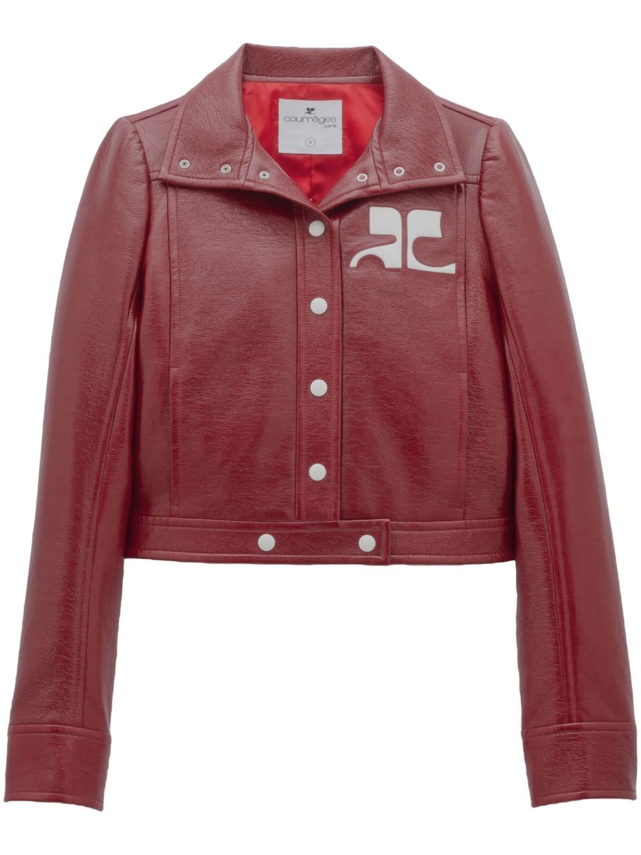 Courrèges Reedition vinyl jacket | Eraldo.com EH