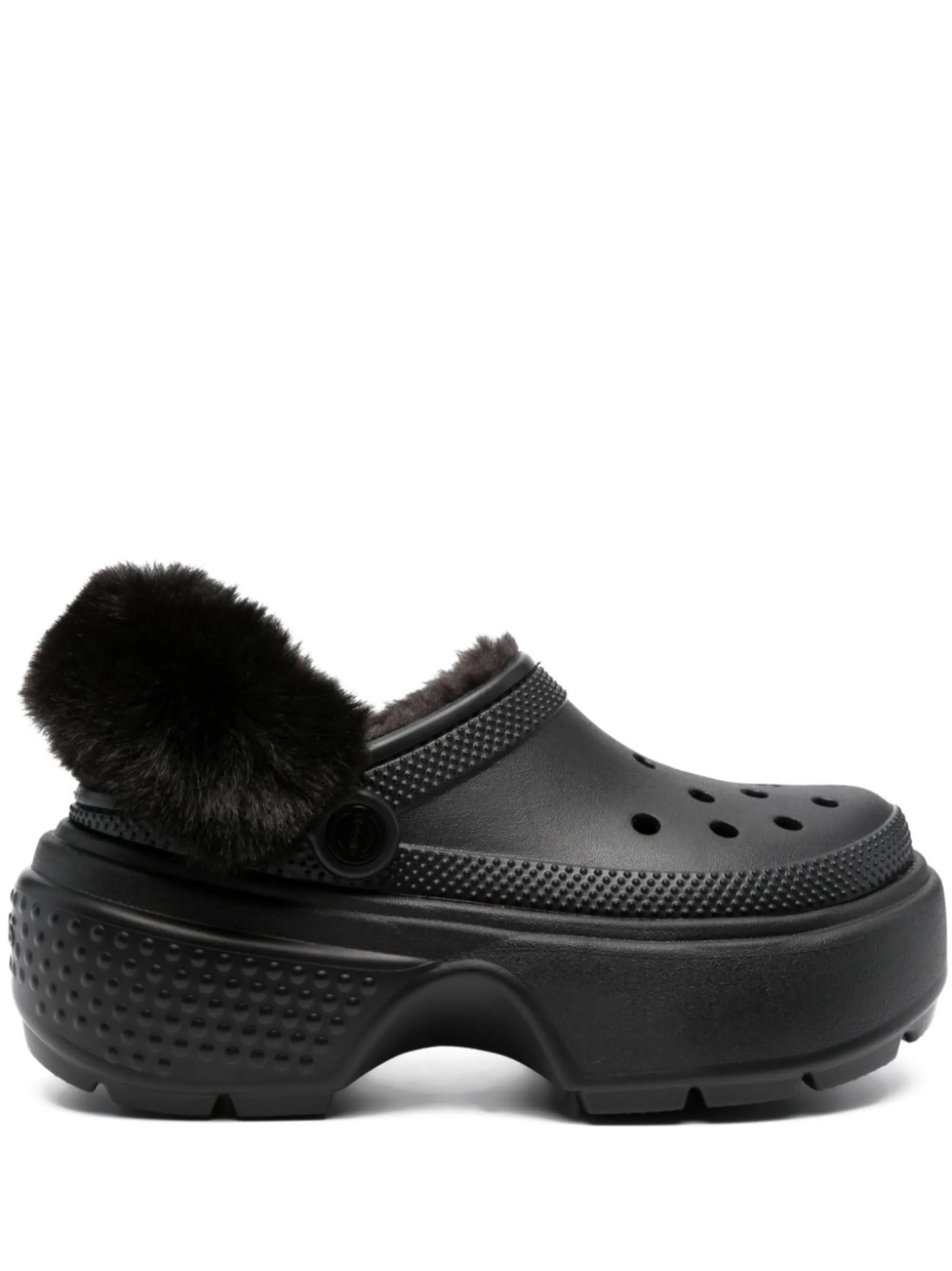 Crocs Stomp faux fur lining chunky clogs Eraldo MH