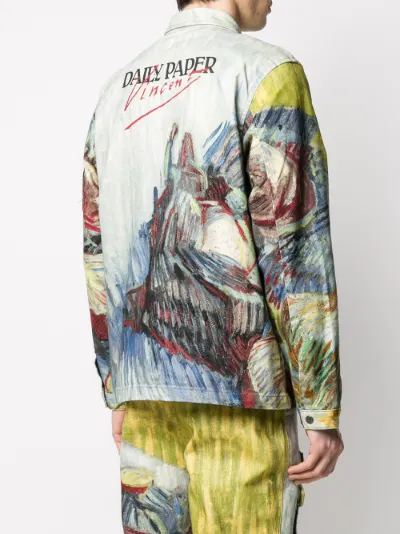 Giacca denim Daily Paper x Van Gogh | Daily Paper | Eraldo.com