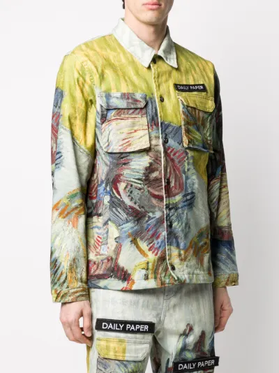 Giacca denim Daily Paper x Van Gogh | Daily Paper | Eraldo.com