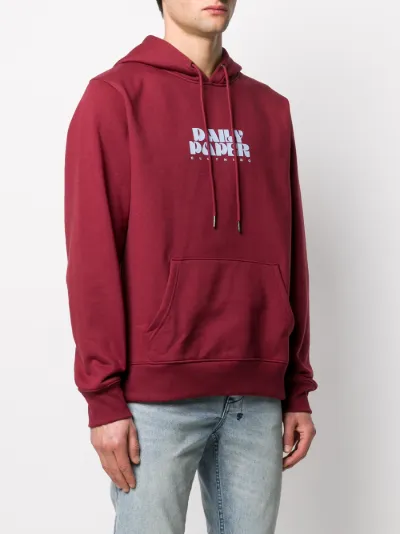 daily paper hoodie red