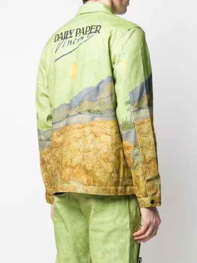 Daily paper van online gogh jacket