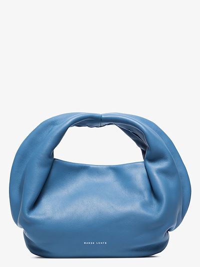 blue tote bag