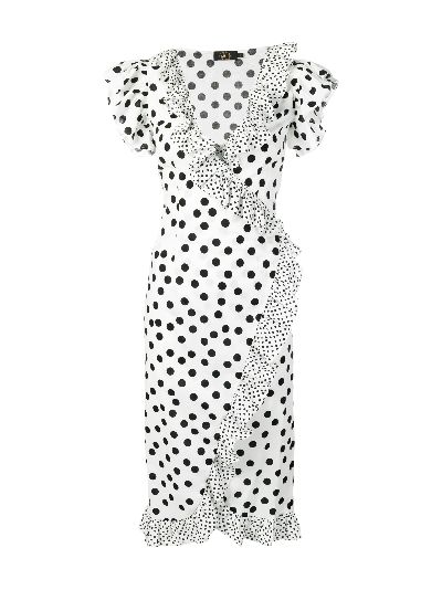 de la vali polka dot dress