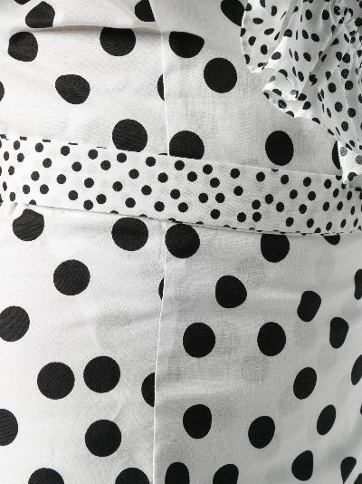 de la vali polka dot dress