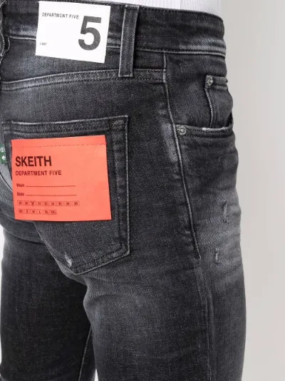 Saldi Department 5 Jeans skinny con applicazione nero | MODES