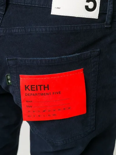 Department 5 slim fit trousers blue | MODES