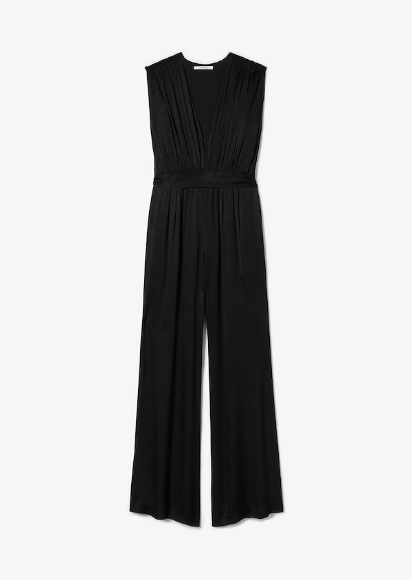Astrid Mini Zebra Jacquard Jumpsuit Astrid Mini Zebra Jacquard Jumpsuit