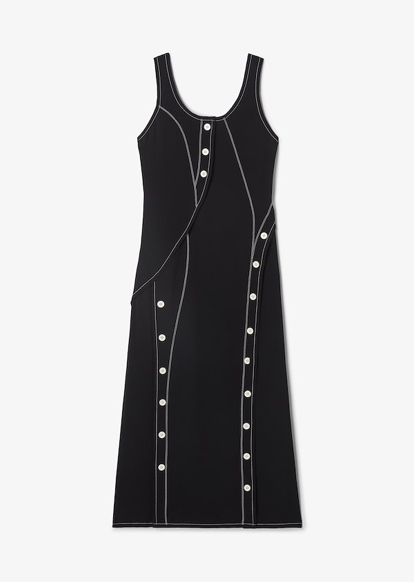 Asymmetrical Hem Tank Dress Asymmetrical Hem Tank Dress
